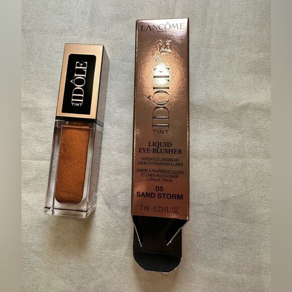 Lancôme Idôle Tint Long Wear Liquid Eyeshadow & Eyeliner Color 05 Sand Storm - Picture 2 of 4